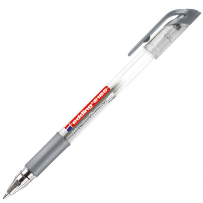 Ручка гелевая "2185" серебро металлик 0.7мм